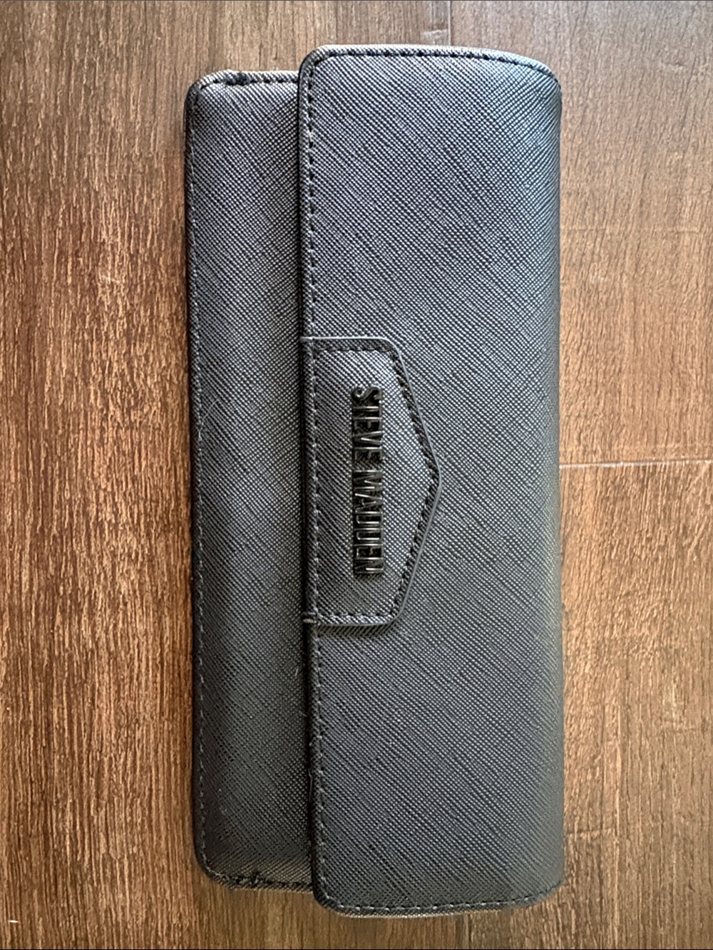 Steve Madden Black Women's Trifold Wallet